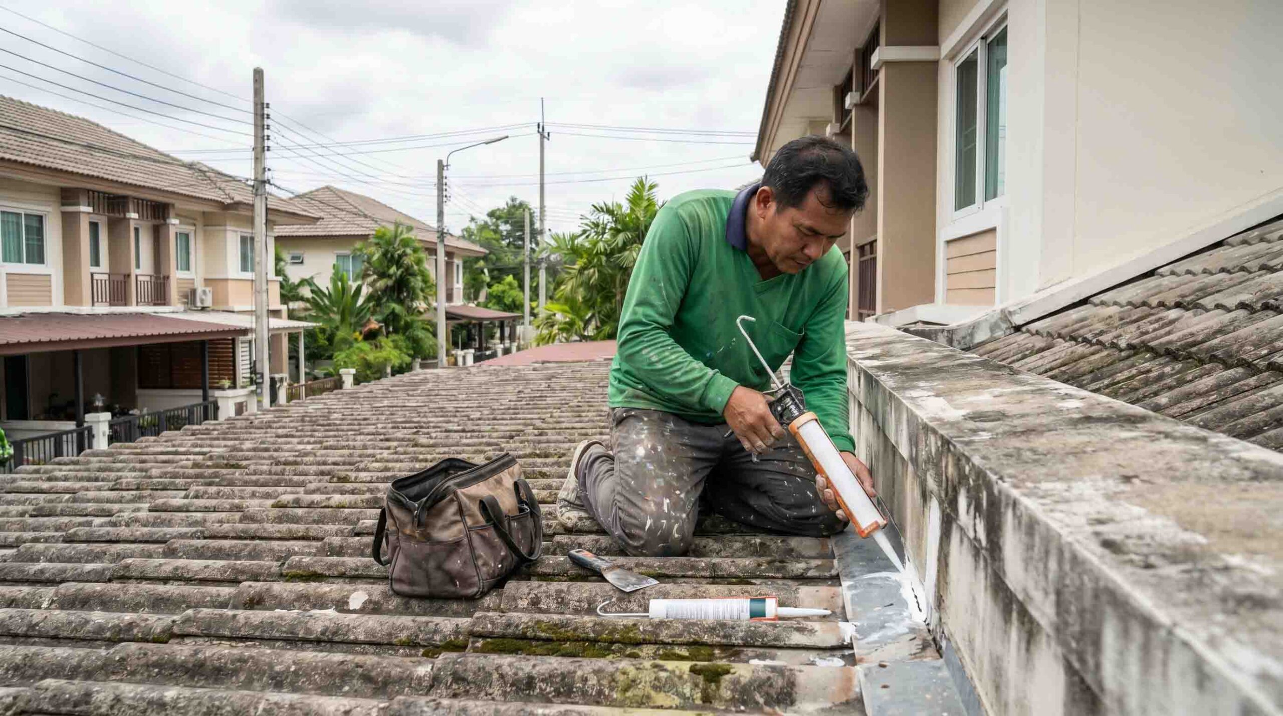 ช่างซ่อมบ้าน-รับเหมา_งานหลังคา