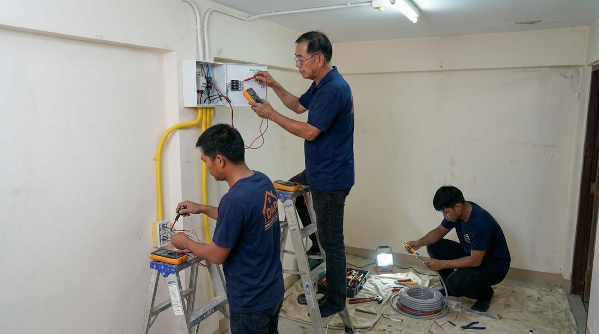 ช่างซ่อมบ้าน_รับเหมา_ภาพระหว่างดำเนินงาน
